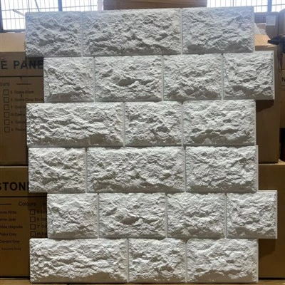 Πάνελ καπλαμά PU Faux Stone Αδιάβροχη πυρίμαχη επένδυση τοίχου για οικιακούς επαγγελματικούς χώρους Εύκολη τοποθέτηση DIY