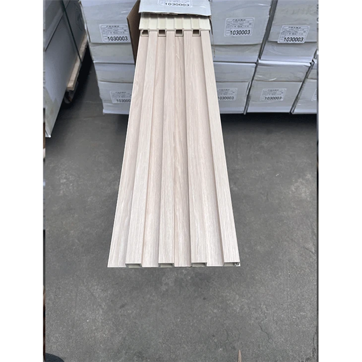Waterproof Eco WPC Wall Grille suppliers